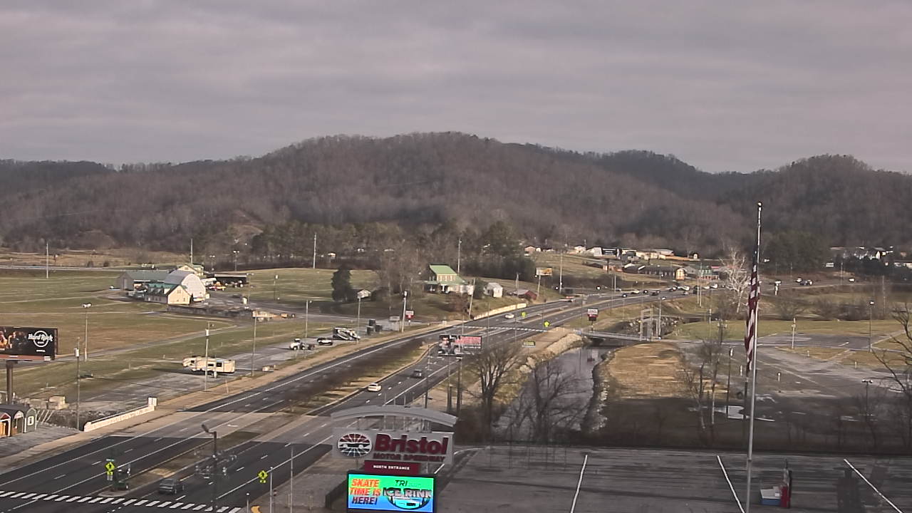 Thumbnail for current weather camera view from Bristol Motor Speedway in Bristol, Tennessee