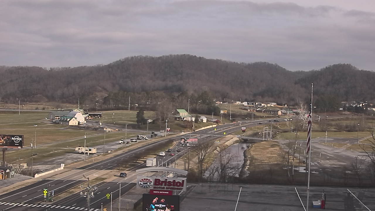 Thumbnail for current weather camera view from Bristol Motor Speedway in Bristol, Tennessee