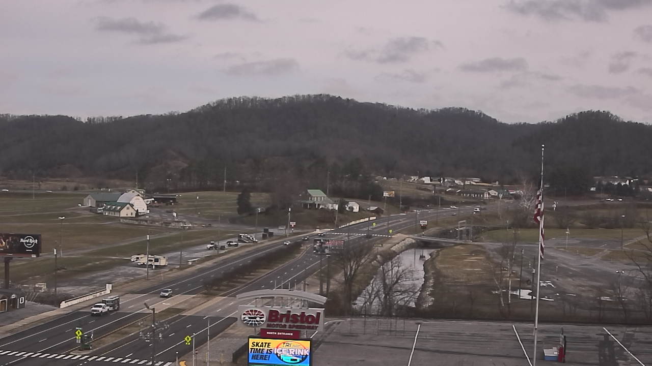 Thumbnail for current weather camera view from Bristol Motor Speedway in Bristol, Tennessee