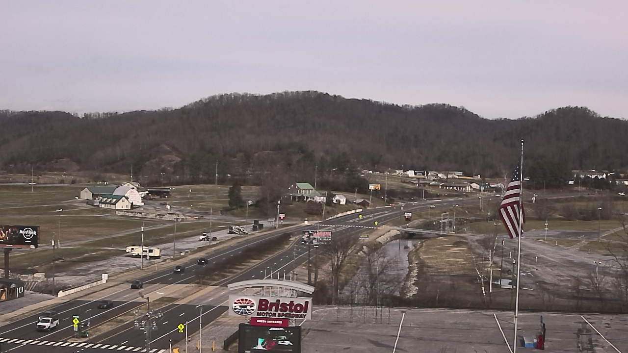 Thumbnail for current weather camera view from Bristol Motor Speedway in Bristol, Tennessee