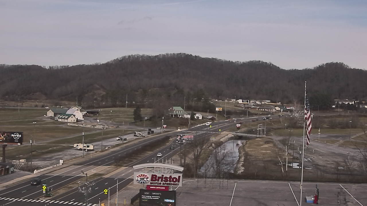 Thumbnail for current weather camera view from Bristol Motor Speedway in Bristol, Tennessee