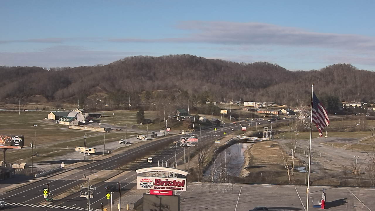 Thumbnail for current weather camera view from Bristol Motor Speedway in Bristol, Tennessee