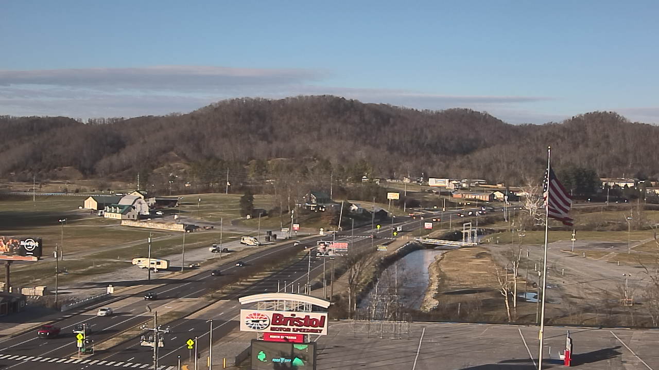 Thumbnail for current weather camera view from Bristol Motor Speedway in Bristol, Tennessee