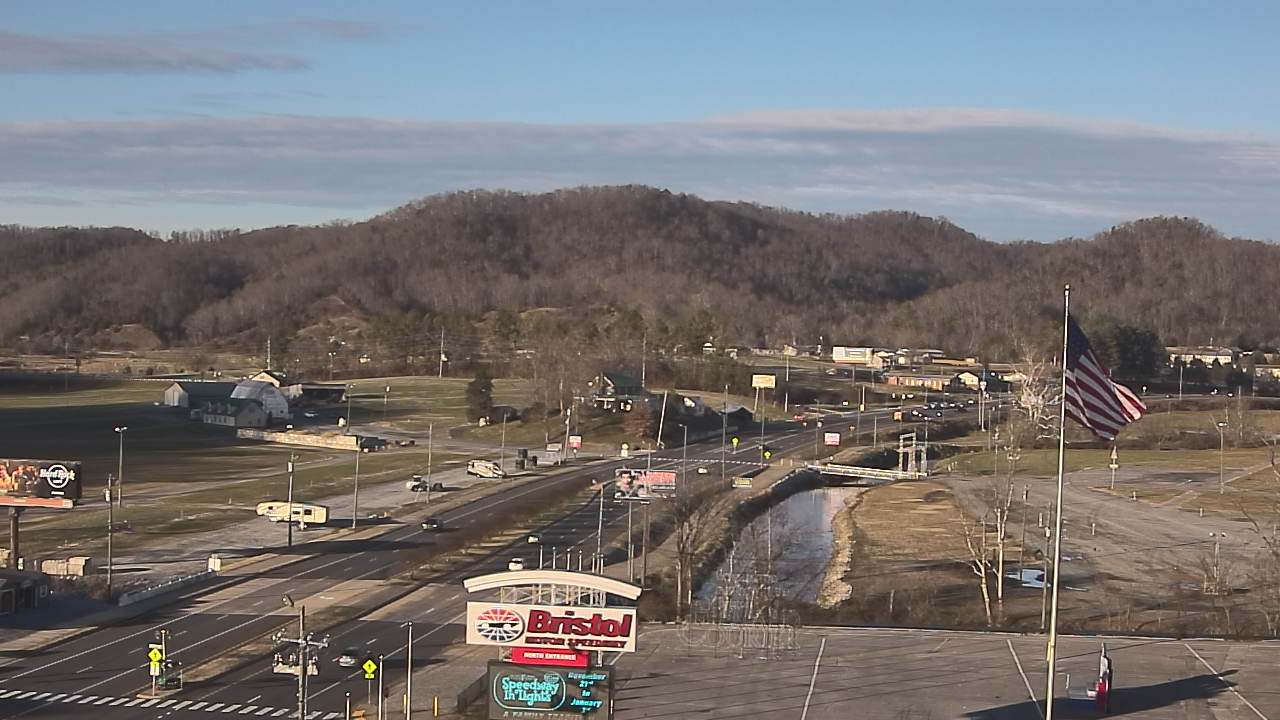 Thumbnail for current weather camera view from Bristol Motor Speedway in Bristol, Tennessee