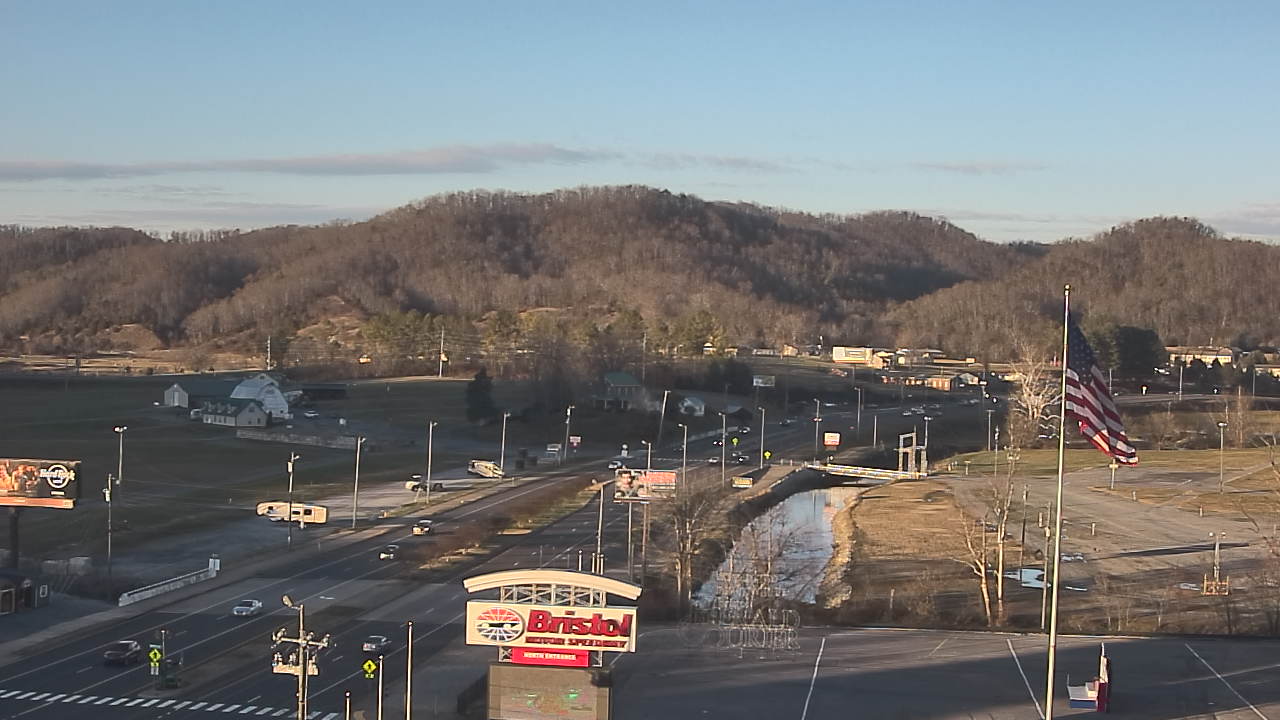 Thumbnail for current weather camera view from Bristol Motor Speedway in Bristol, Tennessee