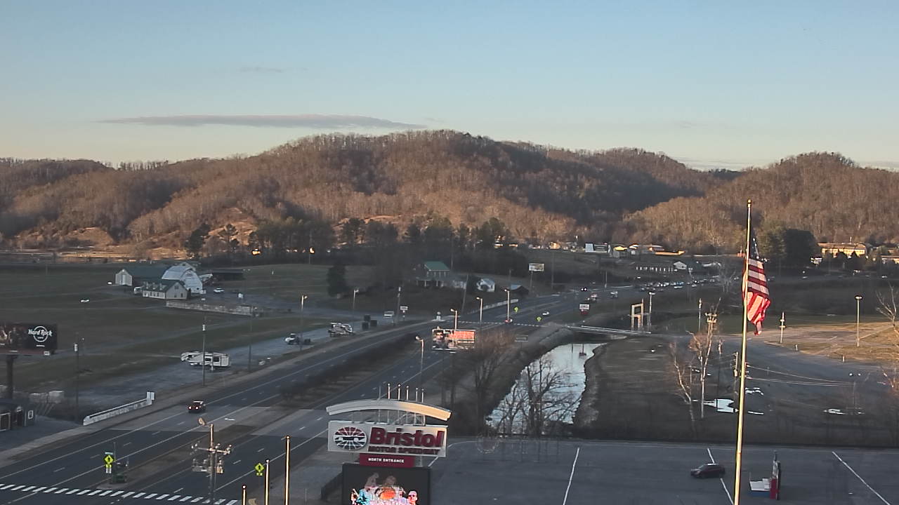 Thumbnail for current weather camera view from Bristol Motor Speedway in Bristol, Tennessee