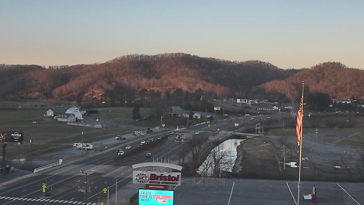 Thumbnail for current weather camera view from Bristol Motor Speedway in Bristol, Tennessee