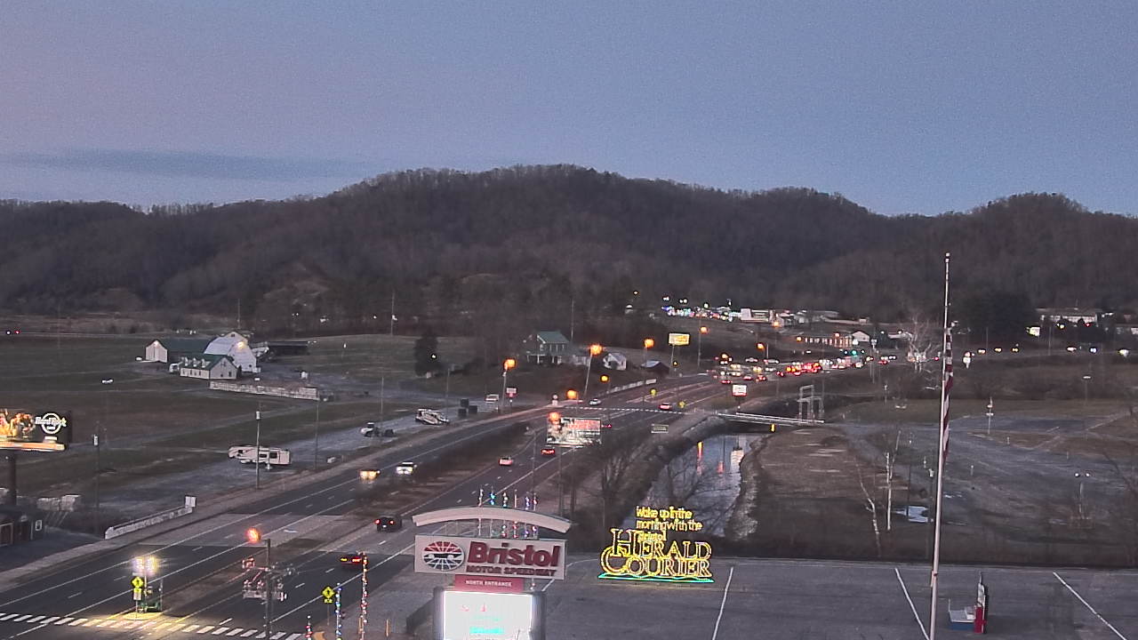 Thumbnail for current weather camera view from Bristol Motor Speedway in Bristol, Tennessee