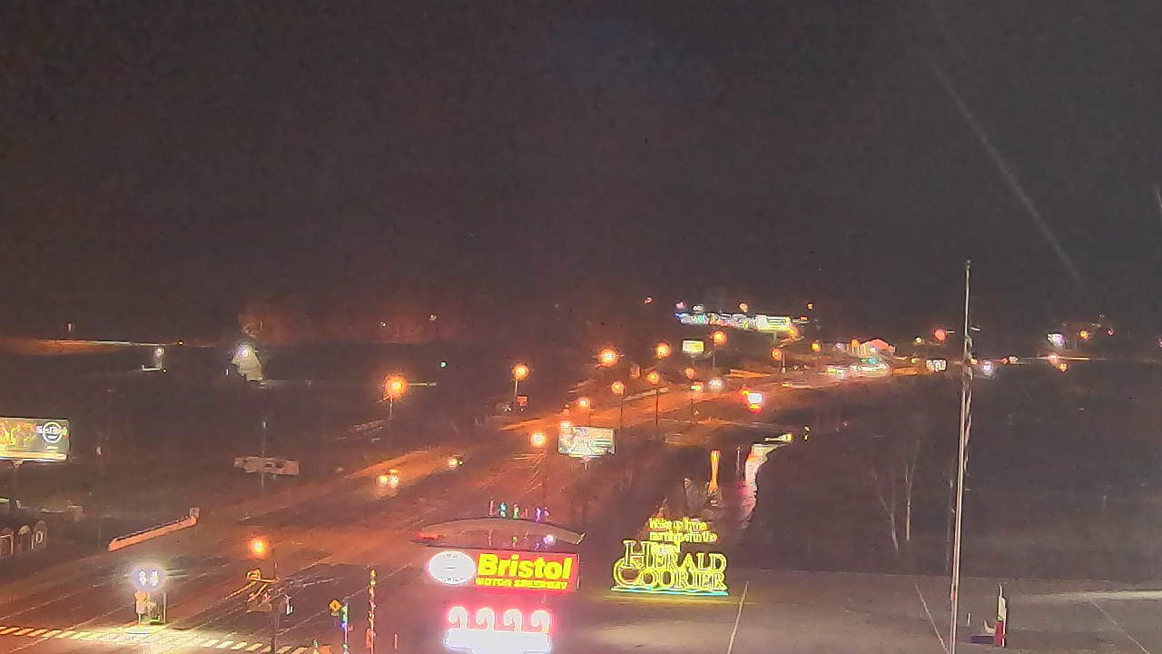 Thumbnail for current weather camera view from Bristol Motor Speedway in Bristol, Tennessee