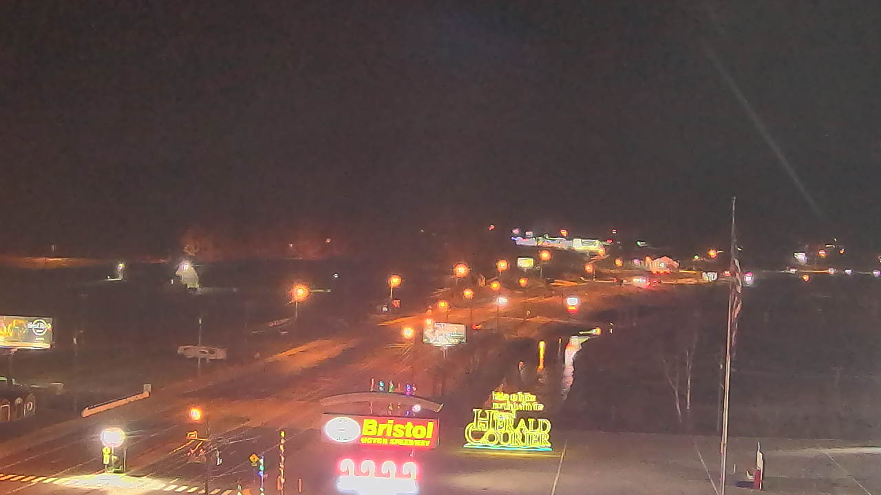 Thumbnail for current weather camera view from Bristol Motor Speedway in Bristol, Tennessee