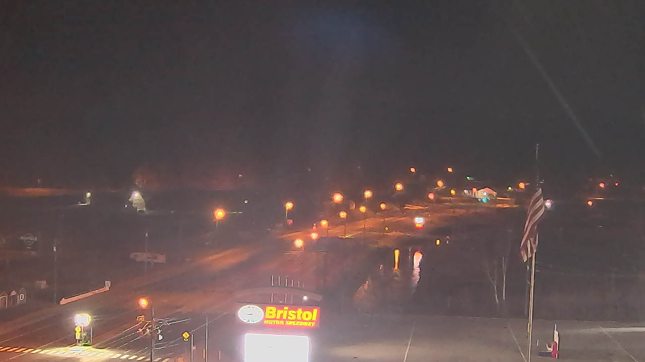 Thumbnail for current weather camera view from Bristol Motor Speedway in Bristol, Tennessee