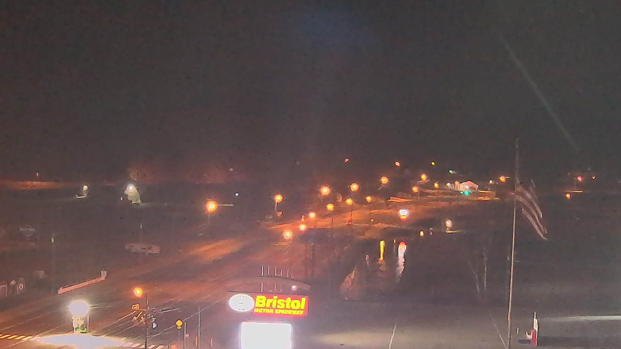 Thumbnail for current weather camera view from Bristol Motor Speedway in Bristol, Tennessee