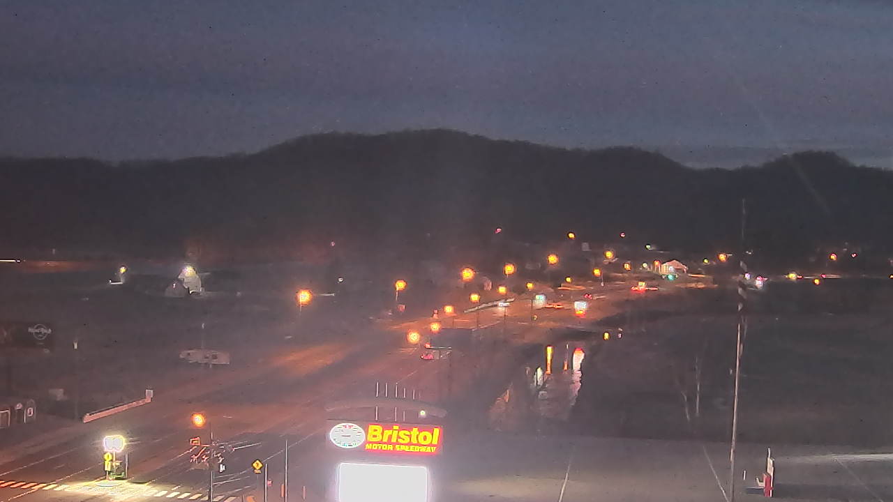 Thumbnail for current weather camera view from Bristol Motor Speedway in Bristol, Tennessee