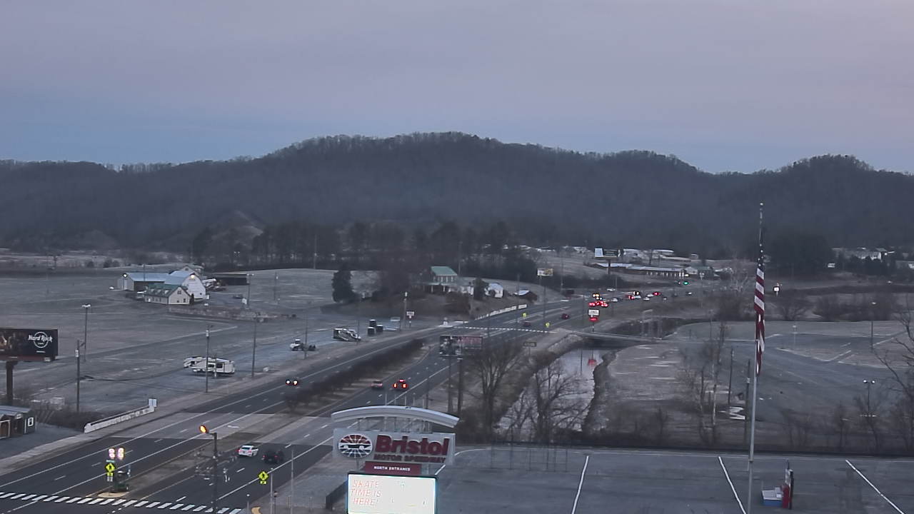 Thumbnail for current weather camera view from Bristol Motor Speedway in Bristol, Tennessee
