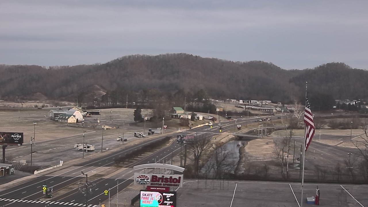 Thumbnail for current weather camera view from Bristol Motor Speedway in Bristol, Tennessee