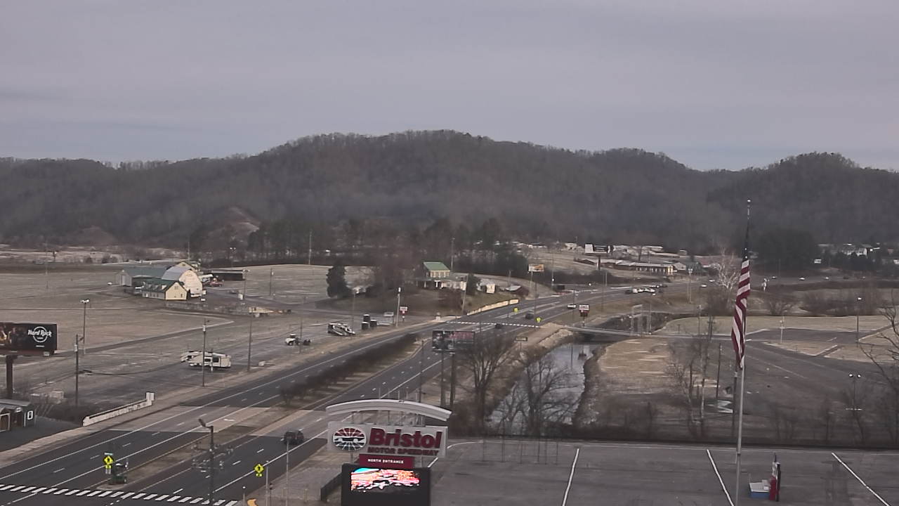 Thumbnail for current weather camera view from Bristol Motor Speedway in Bristol, Tennessee