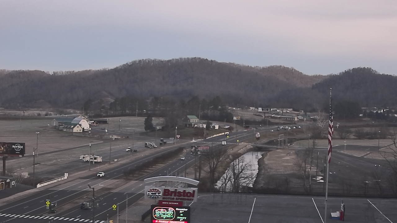 Thumbnail for current weather camera view from Bristol Motor Speedway in Bristol, Tennessee