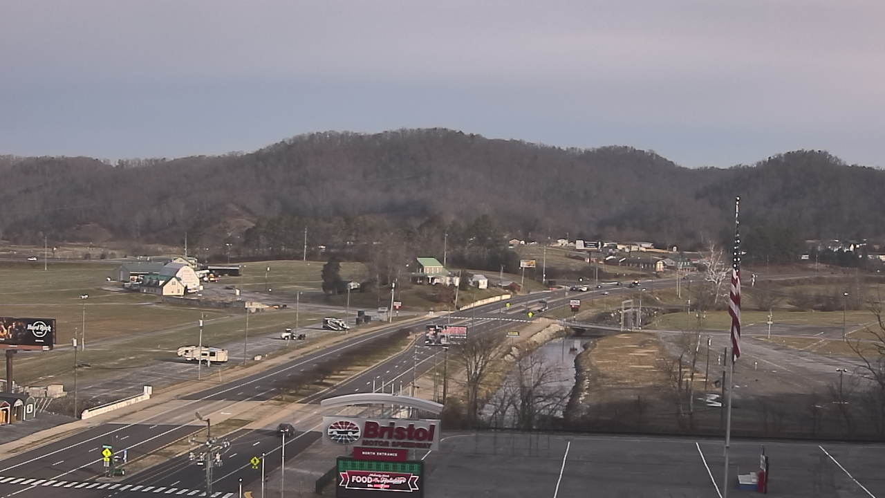 Thumbnail for current weather camera view from Bristol Motor Speedway in Bristol, Tennessee