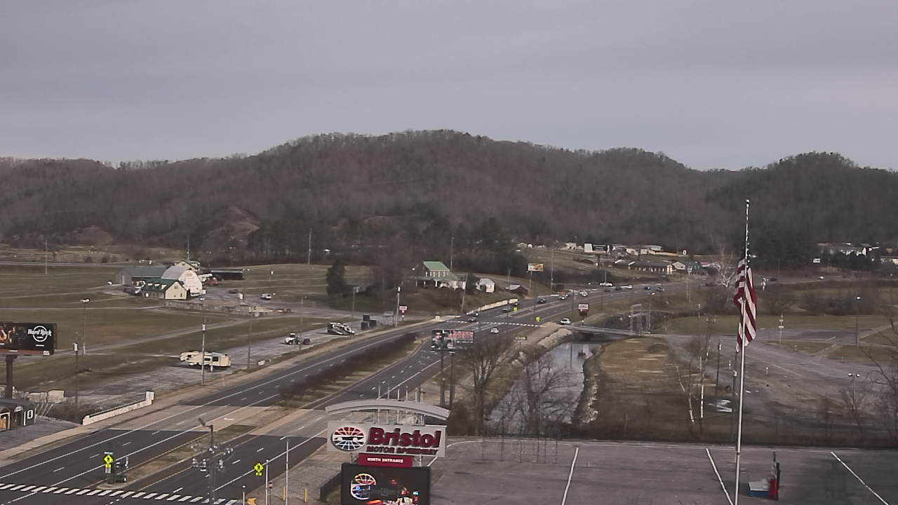 Thumbnail for current weather camera view from Bristol Motor Speedway in Bristol, Tennessee