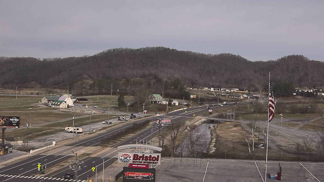 Thumbnail for current weather camera view from Bristol Motor Speedway in Bristol, Tennessee