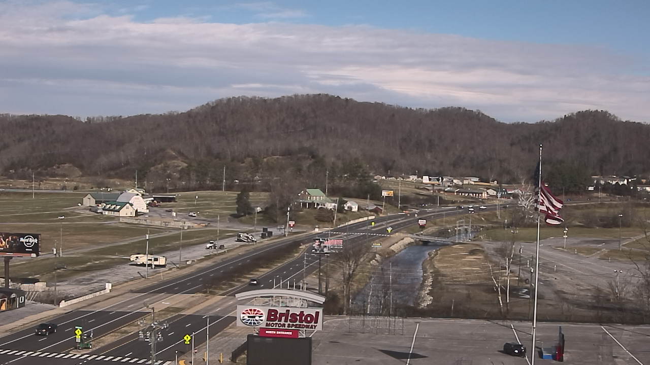 Thumbnail for current weather camera view from Bristol Motor Speedway in Bristol, Tennessee