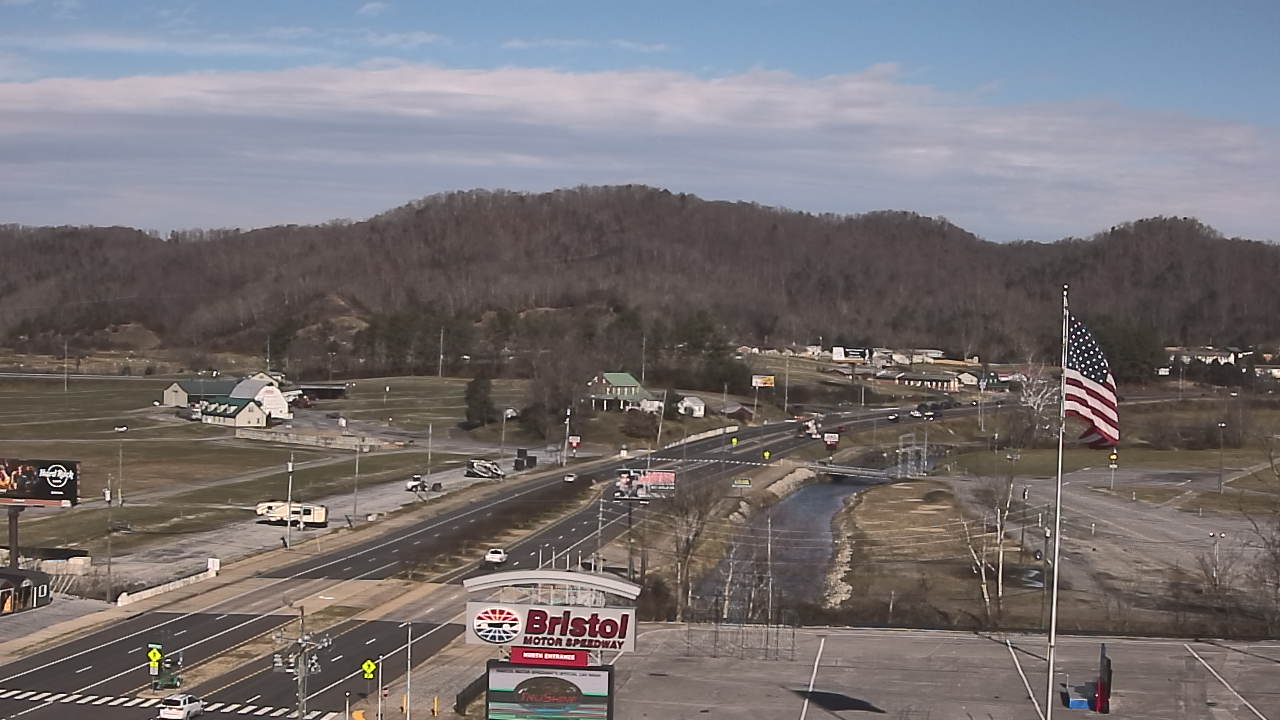 Thumbnail for current weather camera view from Bristol Motor Speedway in Bristol, Tennessee