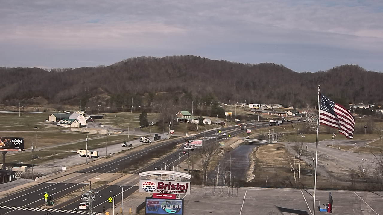 Thumbnail for current weather camera view from Bristol Motor Speedway in Bristol, Tennessee