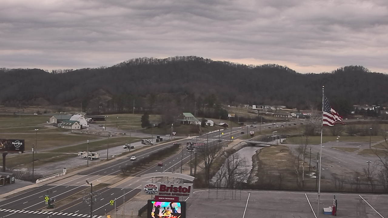 Thumbnail for current weather camera view from Bristol Motor Speedway in Bristol, Tennessee