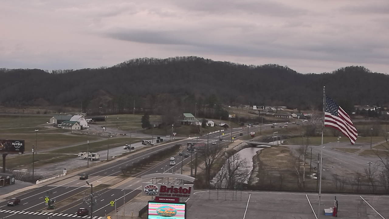 Thumbnail for current weather camera view from Bristol Motor Speedway in Bristol, Tennessee