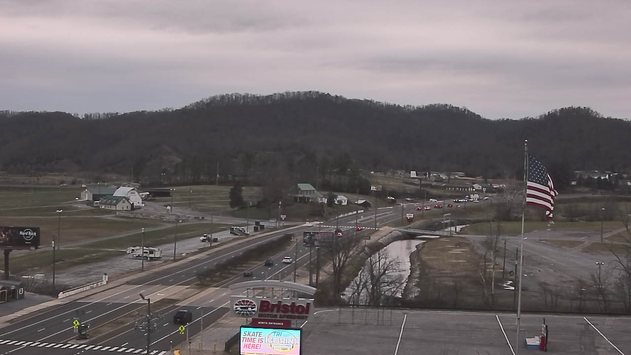 Thumbnail for current weather camera view from Bristol Motor Speedway in Bristol, Tennessee