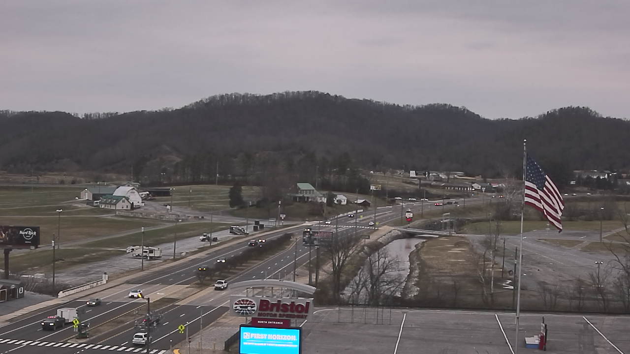 Thumbnail for current weather camera view from Bristol Motor Speedway in Bristol, Tennessee
