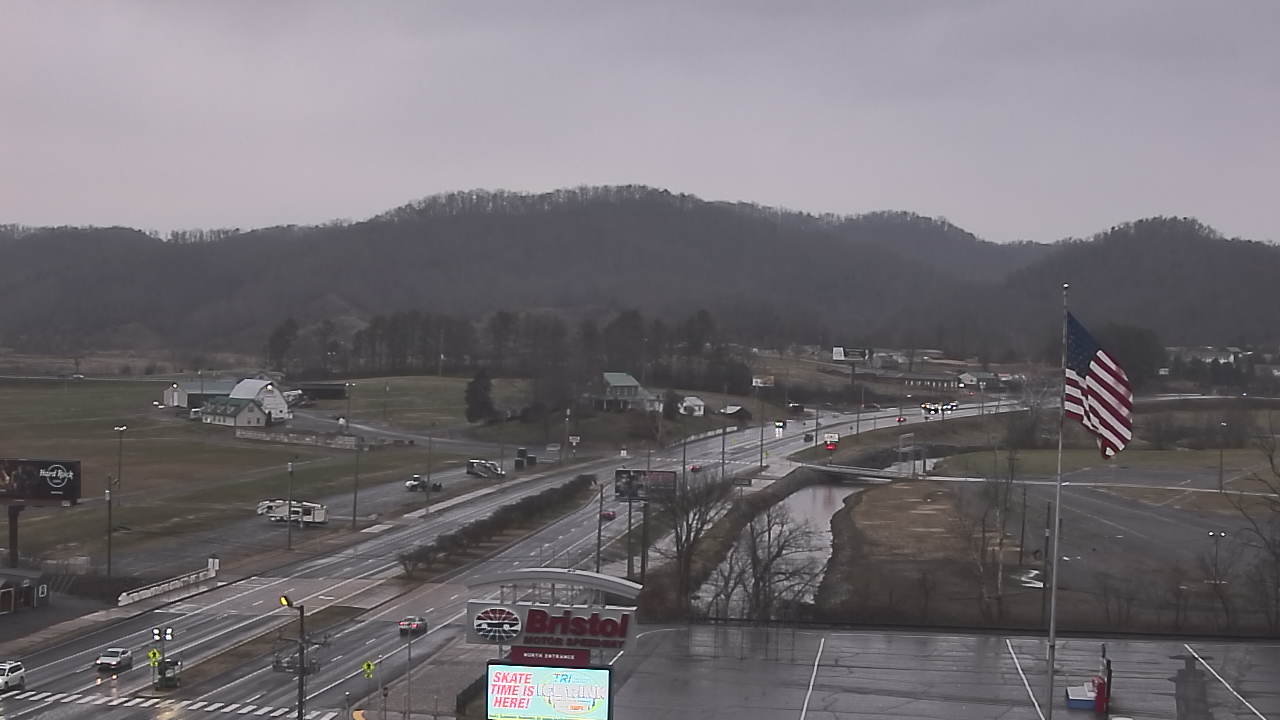 Thumbnail for current weather camera view from Bristol Motor Speedway in Bristol, Tennessee
