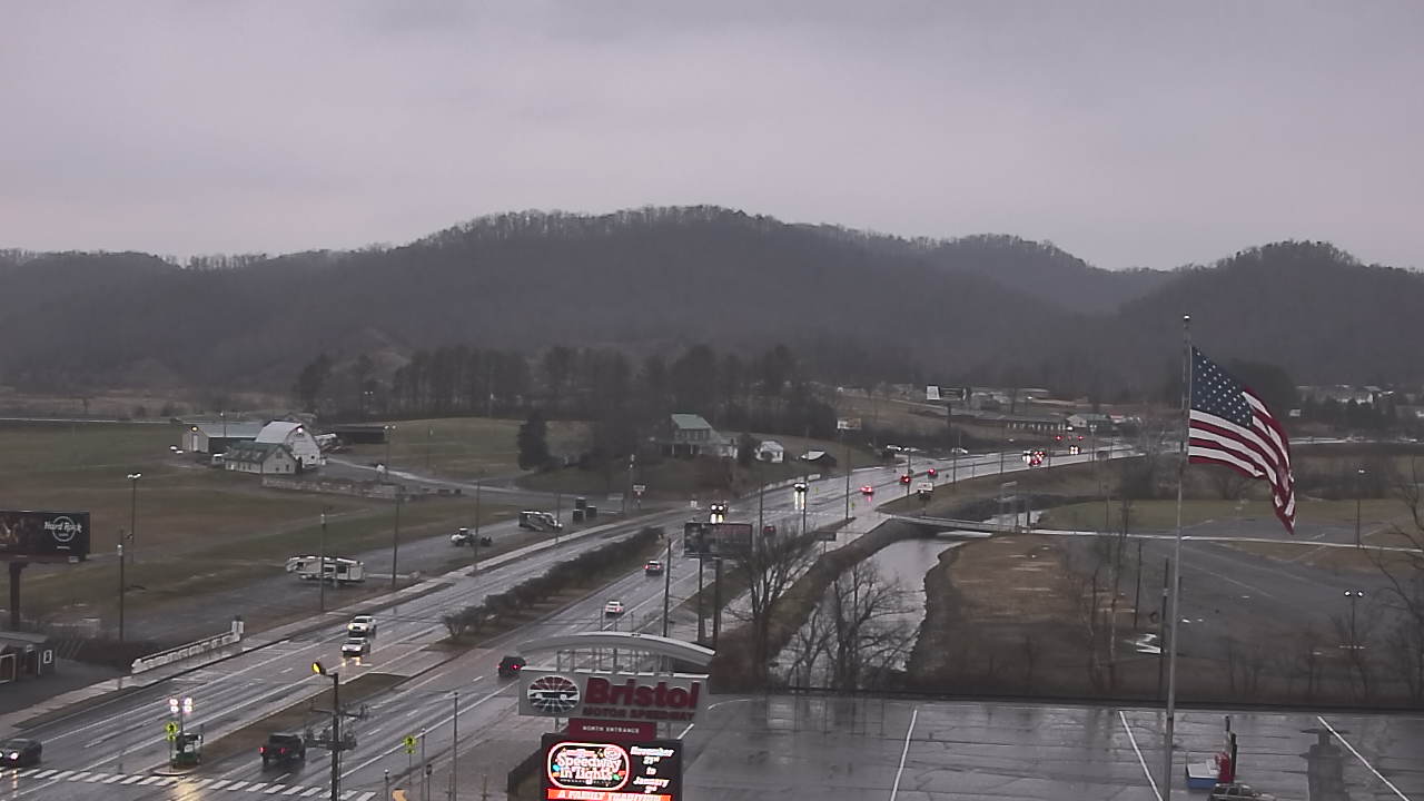 Thumbnail for current weather camera view from Bristol Motor Speedway in Bristol, Tennessee