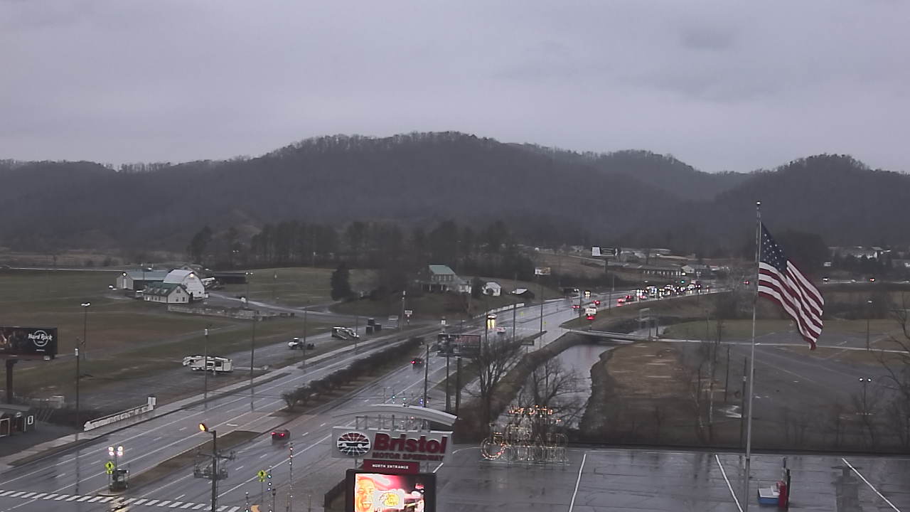 Thumbnail for current weather camera view from Bristol Motor Speedway in Bristol, Tennessee
