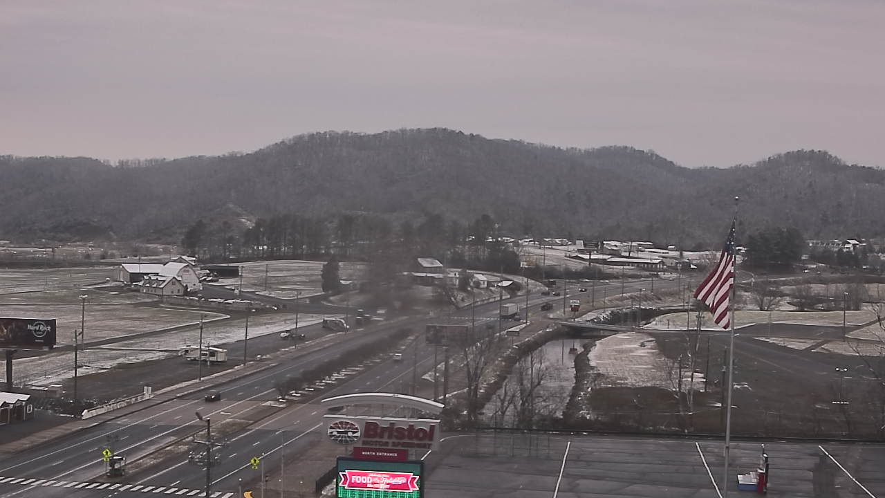 Thumbnail for current weather camera view from Bristol Motor Speedway in Bristol, Tennessee