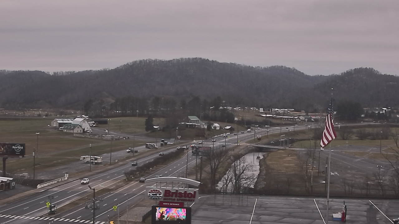 Thumbnail for current weather camera view from Bristol Motor Speedway in Bristol, Tennessee
