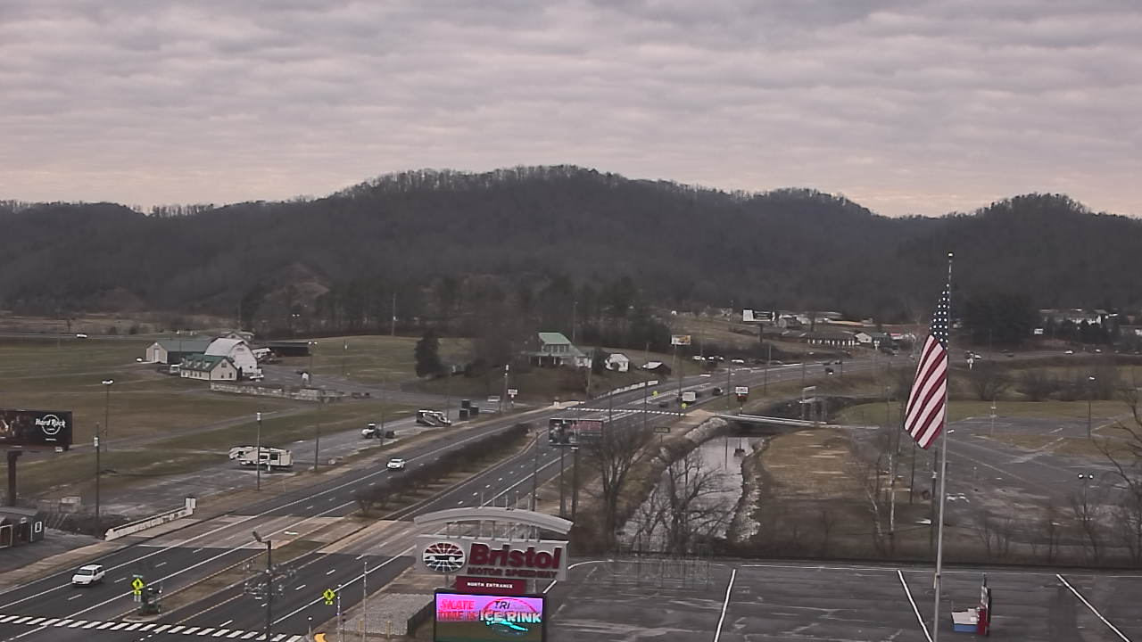 Thumbnail for current weather camera view from Bristol Motor Speedway in Bristol, Tennessee