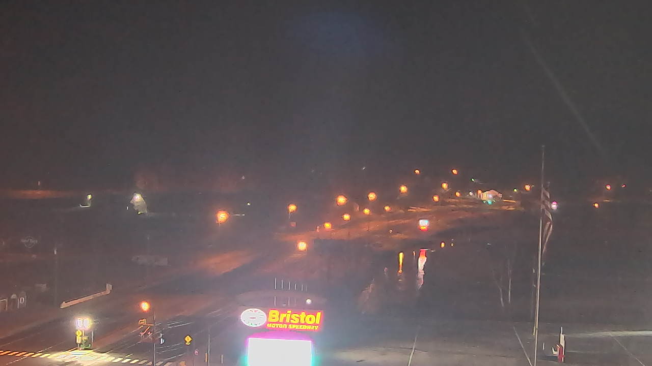 Thumbnail for current weather camera view from Bristol Motor Speedway in Bristol, Tennessee