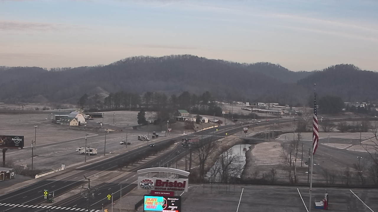 Thumbnail for current weather camera view from Bristol Motor Speedway in Bristol, Tennessee