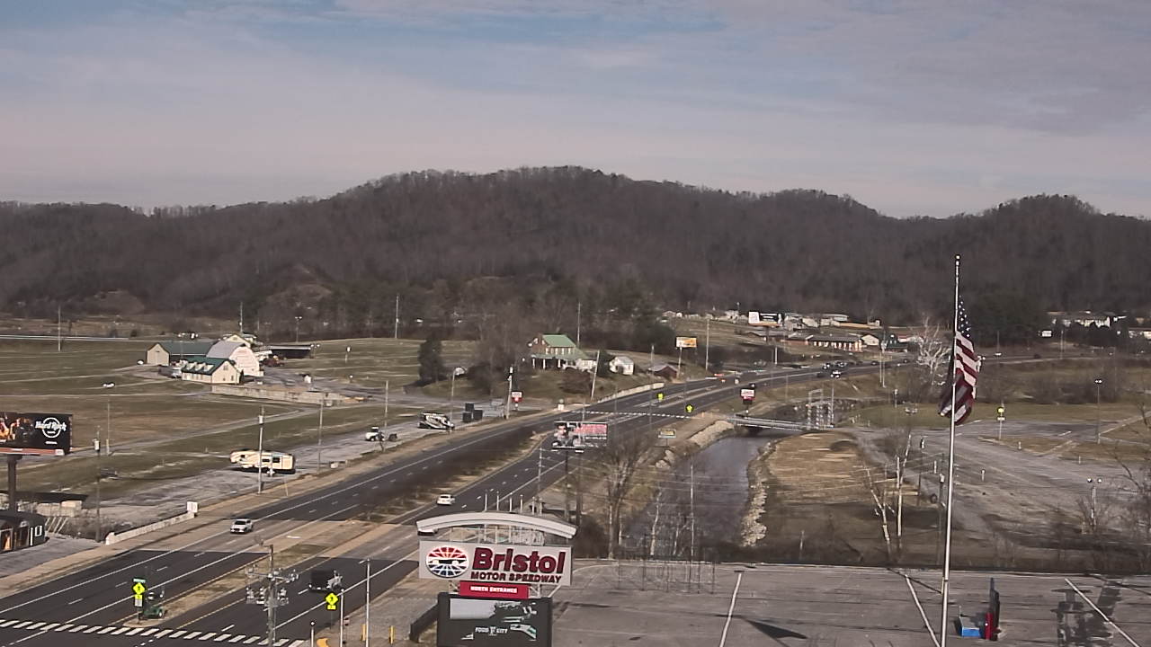 Thumbnail for current weather camera view from Bristol Motor Speedway in Bristol, Tennessee