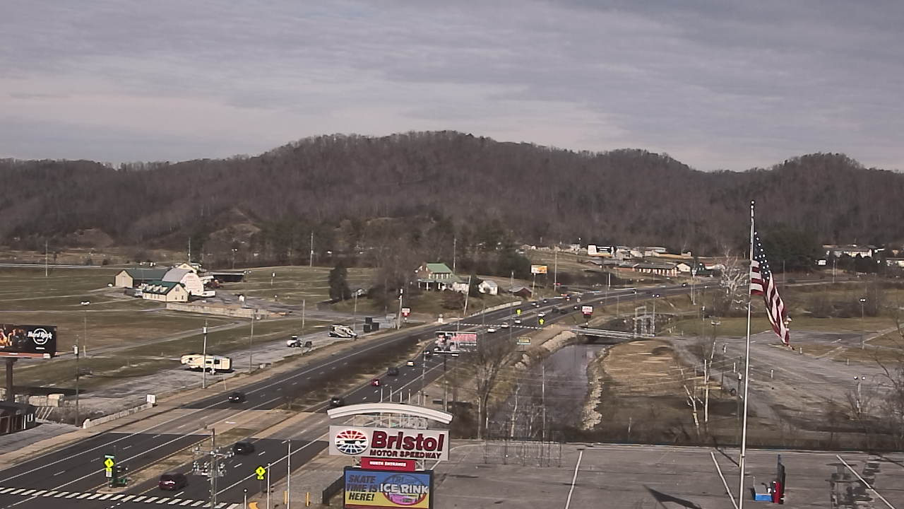 Thumbnail for current weather camera view from Bristol Motor Speedway in Bristol, Tennessee