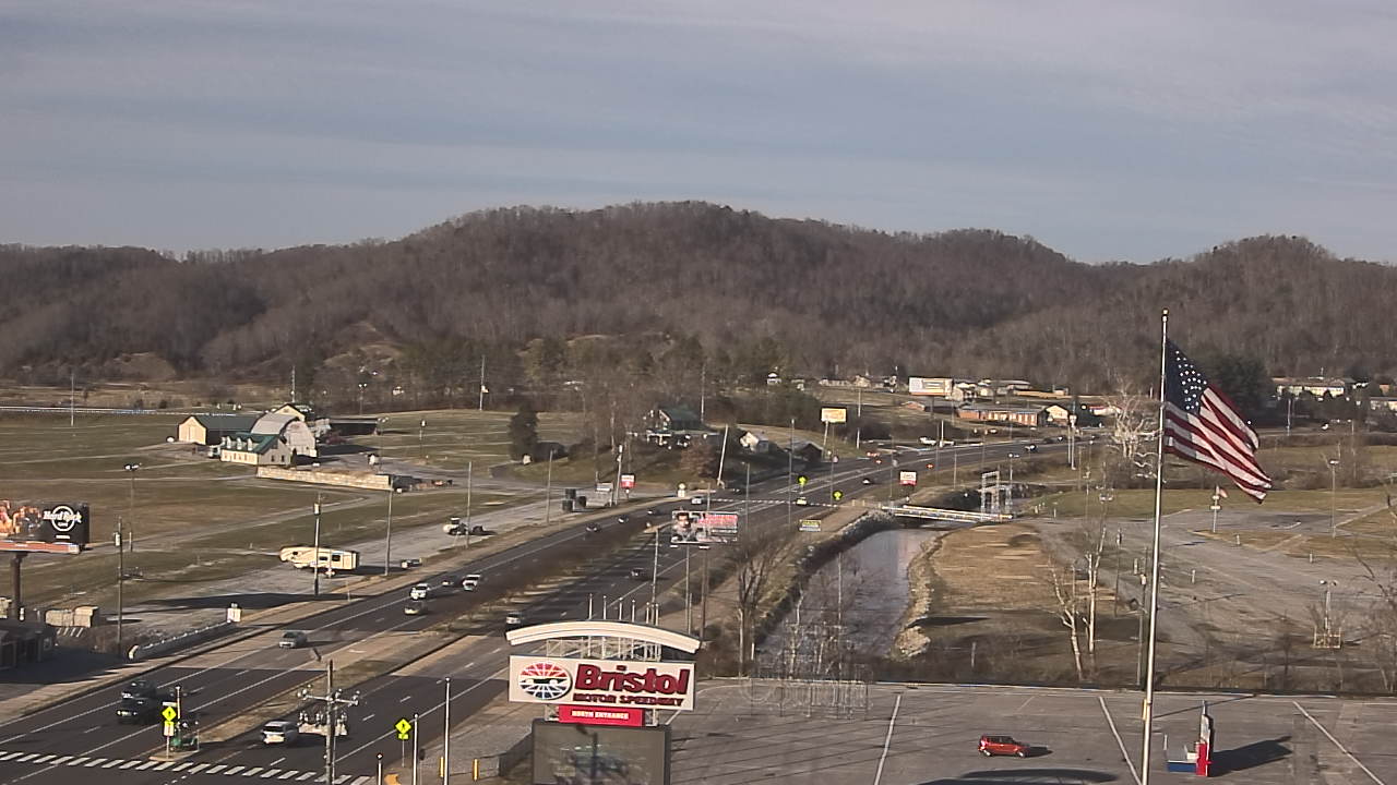 Thumbnail for current weather camera view from Bristol Motor Speedway in Bristol, Tennessee