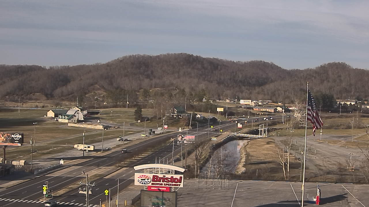 Thumbnail for current weather camera view from Bristol Motor Speedway in Bristol, Tennessee