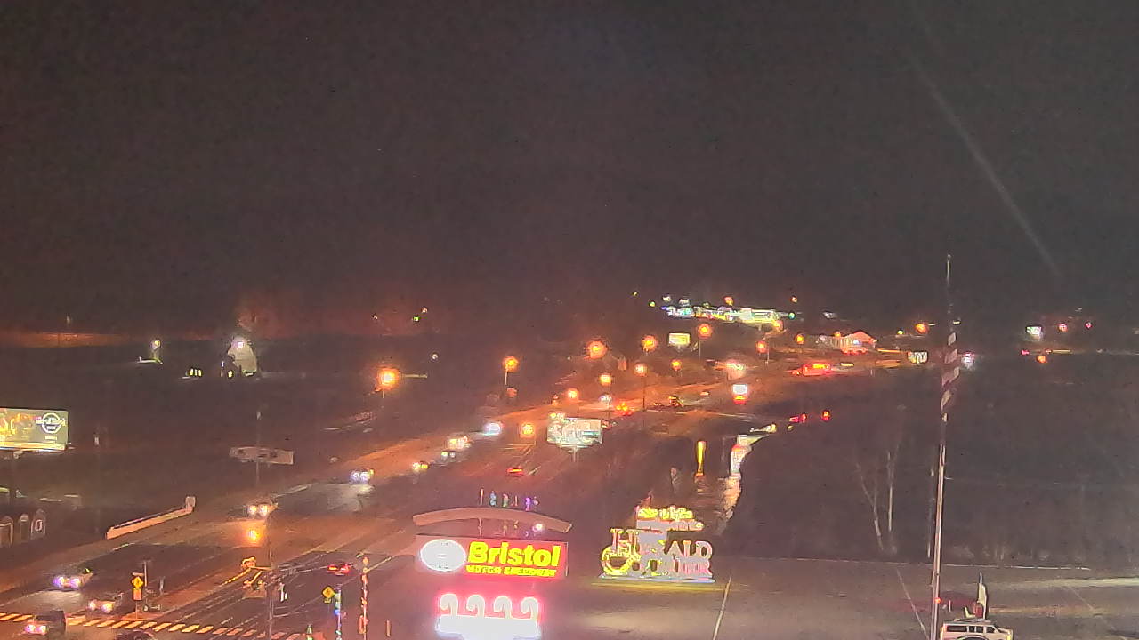 Thumbnail for current weather camera view from Bristol Motor Speedway in Bristol, Tennessee