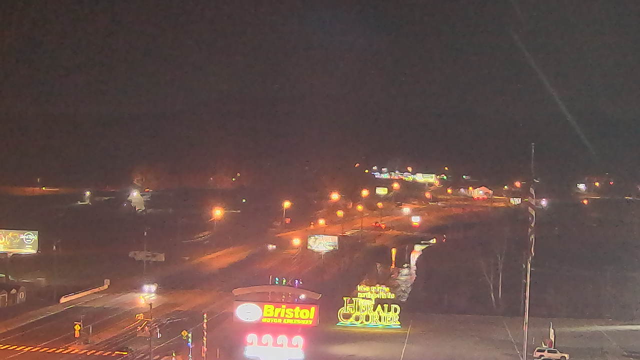 Thumbnail for current weather camera view from Bristol Motor Speedway in Bristol, Tennessee