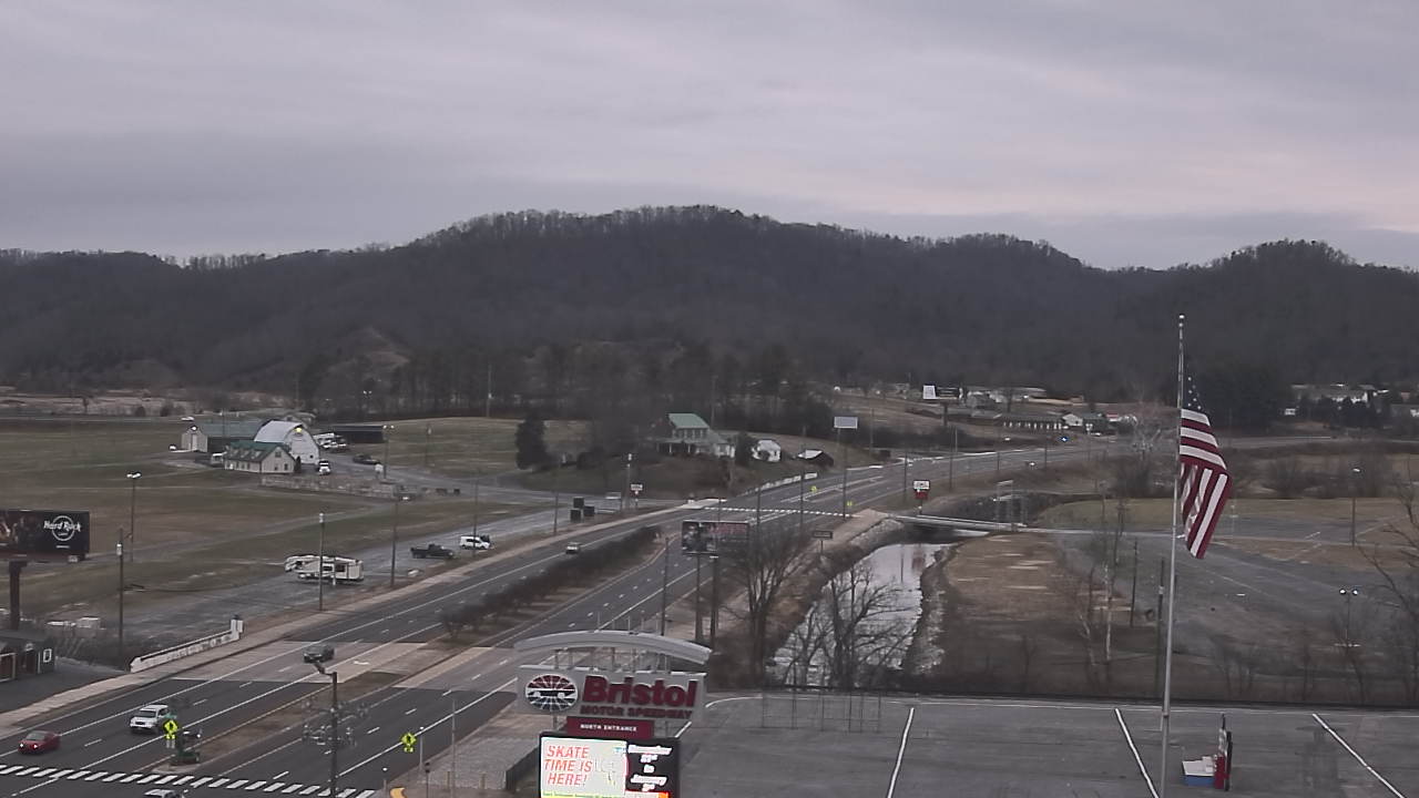 Thumbnail for current weather camera view from Bristol Motor Speedway in Bristol, Tennessee