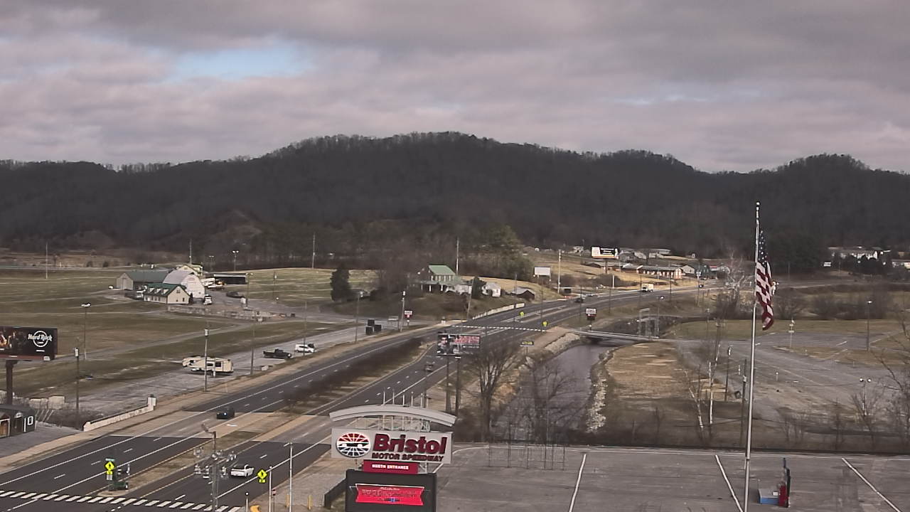 Thumbnail for current weather camera view from Bristol Motor Speedway in Bristol, Tennessee