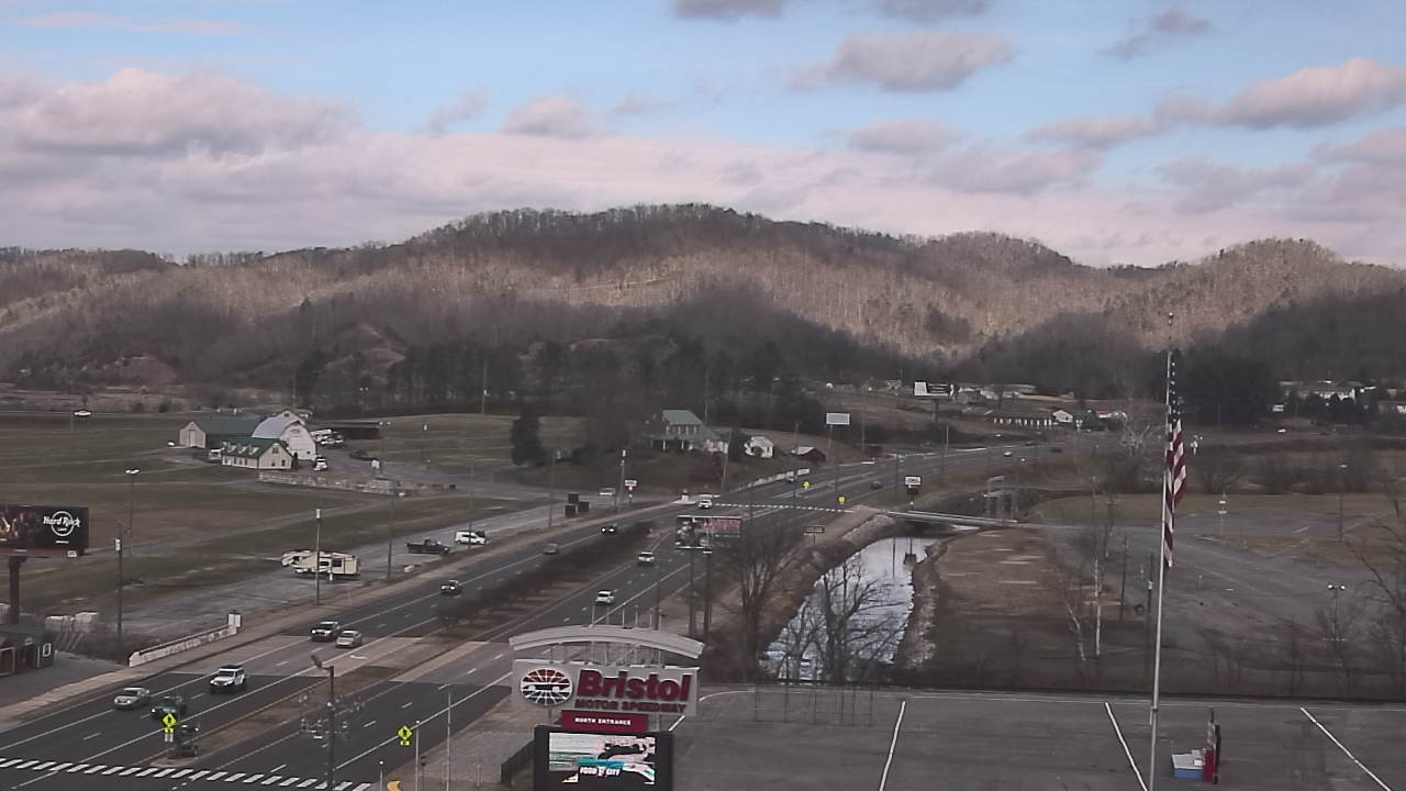 Thumbnail for current weather camera view from Bristol Motor Speedway in Bristol, Tennessee