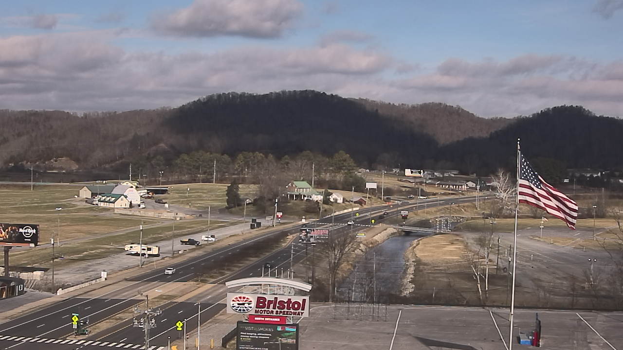 Thumbnail for current weather camera view from Bristol Motor Speedway in Bristol, Tennessee