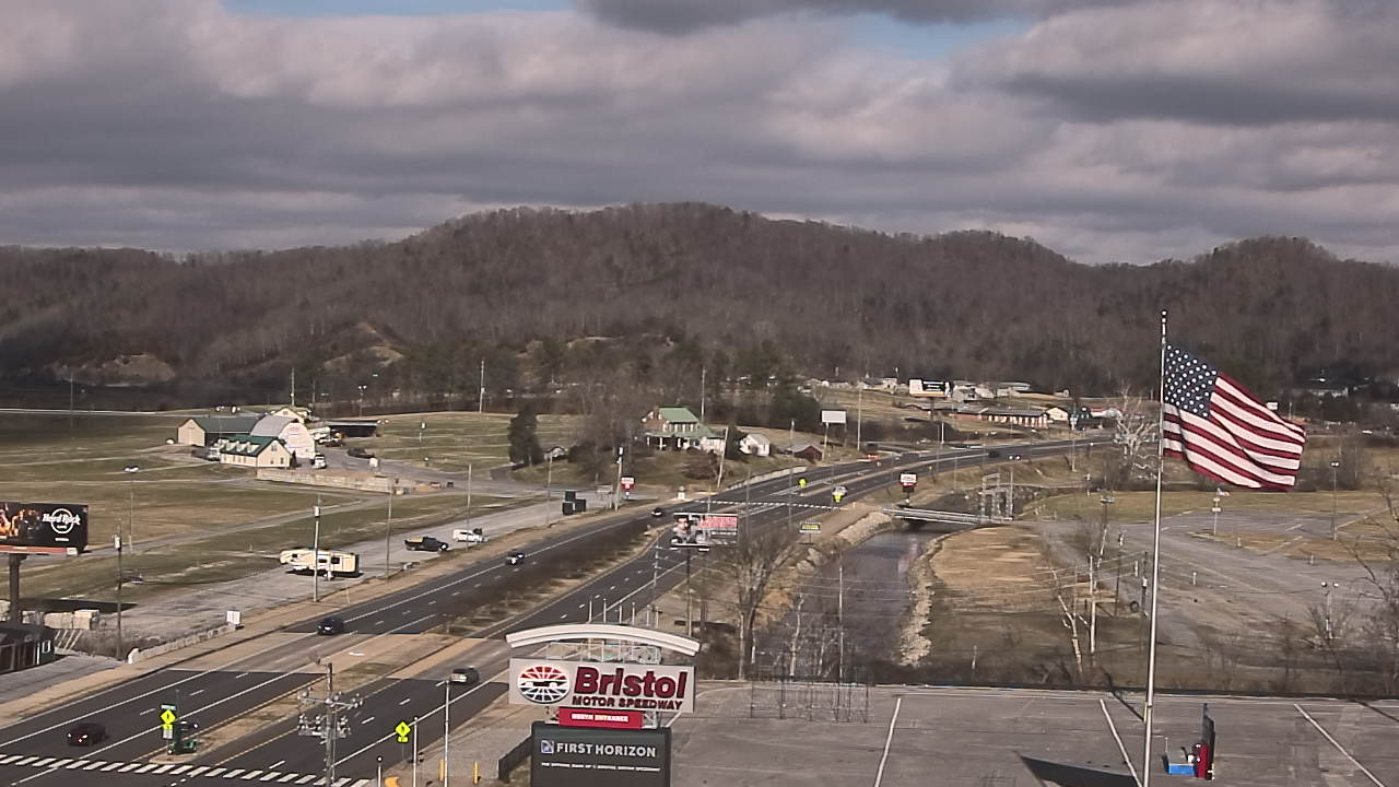 Thumbnail for current weather camera view from Bristol Motor Speedway in Bristol, Tennessee